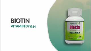 Health Veda Organics Biotin Tablet