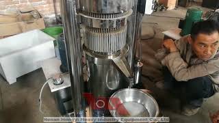 hydraulic oil press machine for virgin coconut oil/cocoa liquid from HENGYI