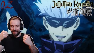 Gojo Flexin Hard | Jujutsu Kaisen Ep 2 Reaction | Psych Student Reacts: 呪術廻戦