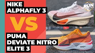 Nike Alphafly 3 Vs Puma Deviate Nitro Elite 3 | We compare two of the best carbon racers