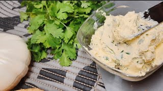 #Garlic herbal #Butter.Homemade: how to make garlic butter at home with fresh herbs by Khadija Hasan