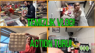 ‼️ACTIONDA NELER VAR‼️ ERZAK DOLABIMI TEMİZLEDİM 😍🧼👍 DAILY VLOG