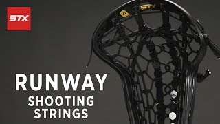 STX Runway Pocket Stringing Tutorial - Shooting Strings