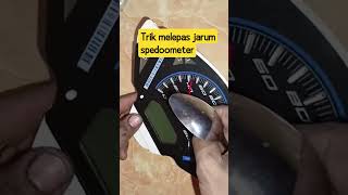 trik melepas jarum spedoometer