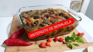 RECEITA DE CAPONATA OU ANTEPASTO DE BERINJELA - #antepasto - chef -@sandrinhanacozinha2194