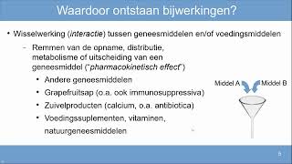 Lezing bijwerkingen