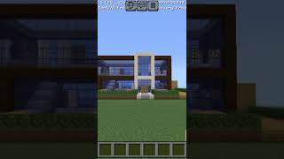 Minecraft mordern house making