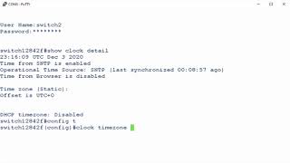 Cisco Tech Talk  Configuring System Time Settings through CLI on a CBS250 or 350 Series Switch