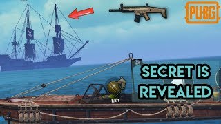 Secret Of Pirate Ship PUBG MOBILE | Extreme Zone Survival From Spawn Island