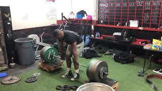 905lb 18” Deadlift