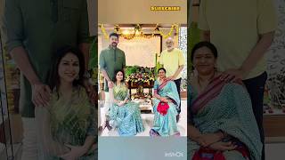 lavanaya first ganesh chathurthi celebrations at varuntej home #shorts #youtubeshorts #subscribe