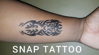 9 How to make a temporary tattoo at home #tattooathome #tattoo #tattootrends #temporarytattoo