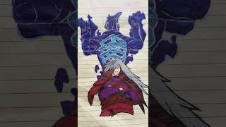 madara uchiha drawing with susanoo ☠️|| Naruto drawing | anime drawing #shorts #art #animeedits