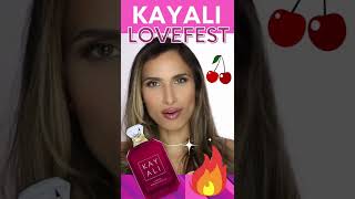 NEW! KAYALI LOVEFEST BURNING CHERRY 🍒 #shorts #kayali #burningcherry #fragrancereview #perfume