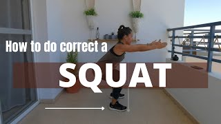 How to do correct a SQUAT // Cum sa executam corect o GENUFLEXIUNE