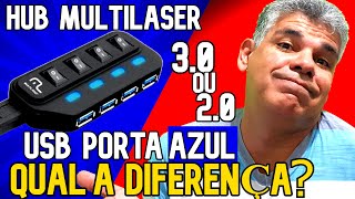 Hub Multilaser USB 3.0 - UNBOXING