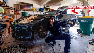 Cleaning A Facebook Marketplace 370Z (Mouse FOUND!!)