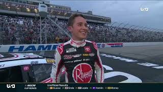 CHRISTOPHER BELL POSTRACE INTERVIEW - 2024 USA TODAY 301 NASCAR AT NEW HAMPSHIRE