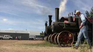 Steam Engines rolling out for the Parade of Giants at the 2012 Dalton Threshing Show