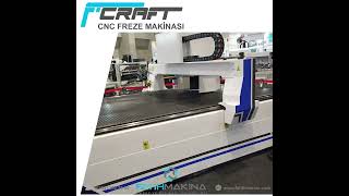 Fcraft  CNC Freze makinası  f-craft.com.tr  #machine