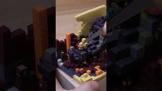 Handcrafting Minecraft's hell and Ender Dragon Models｜Clay #clay #minecraft #我的世界