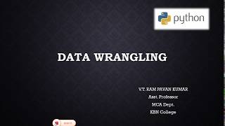 Data Wrangling Part 1