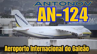 O VÍDEO ESQUECIDO! ANTONOV AN-124 NO AEROPORTO INTERNACIONAL DO GALEÃO-RJ