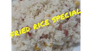 FRIED RICE SPECIAL SIMPLE and EASY