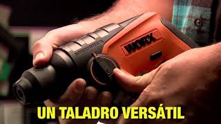 WX382 H3® - 3-en-1 - Martillo, Taladro y Atornillador 12V Li-ion