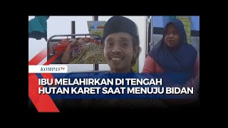 Haru! Ibu di Jember Ini Melahirkan di Tengah Hutan Karet saat Menuju Bidan, Keadaan Bayi Sehat