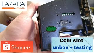 UNIVERSAL COIN SLOT /MULTICOIN SELECTOR (UNBOXING + REVIEW)