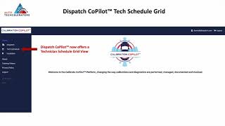 Dispatch CoPilot™ Now Offers a Technician Schedule Grid View