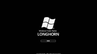 Windows Longhorn History (2002-2007)