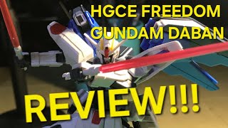 Review: HGCE Freedom Gundam from Daban Model | is it worth to buy?