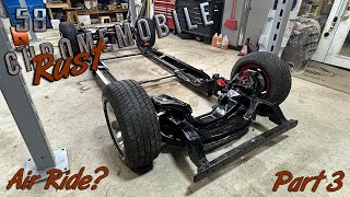 58 Rustmobile Budget Build 4 Link Setup and Air Ride | Part 3