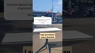 mencoba internet starlink Elon Musk di #bandung #rancaekek #starlink #fyp #viralvideo #shortvideo