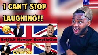 American Reacts To The Most Iconic British Comedy