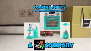 new cooking chef's danwarp animation logo