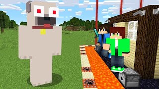 Gonosz Kiis vs Videósok Védett Háza a Minecraftban!