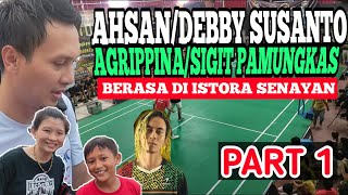 EXHIBITION ‼️AHSAN/DEBBY VS AGRIPPINA/SIGIT PAMUNGKAS | Liga Pelajar Indonesia | Part 1 #gameplay