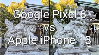 Google Pixel 6 vs Apple iPhone 13 Camera Comparison Photography | Outstanding Results!