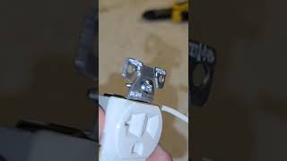 Hidden wire stripers in electrical outlets