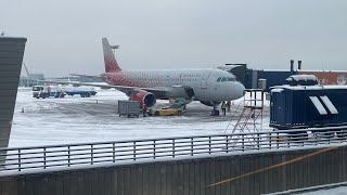 Airbus A320 | а/к Россия | Рейс Санкт-Петербург- Москва Внуково