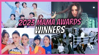 2023 MAMA Awards WINNERS