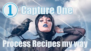 Capture One - Process Recipes and a bit of metadata organizing