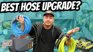 Best Hose Upgrade for your PRESSURE WASHER - Ryobi, Active, Craftsman, and more...