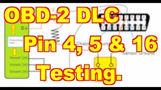 Ground Testing with OBD2 Health Cheker