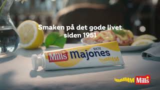 Mills Ekte Majones - Smaken på en god frokost siden 1951 (kombo 15 sek)