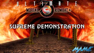 Ultimate Mortal Kombat 3 Plus: Beta 2 Supreme Demonstration (MAME) (1440p 60fps)