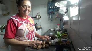 almoço🐟 cavalinha a milanesa👌simples mais delicioso